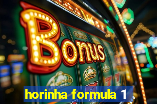 horinha formula 1